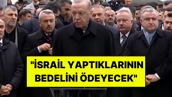 Cumhurbaşkanı Erdoğan'dan Bayram Namazı Sonrası Açıklama: "İsrail Yaptıklarının Bedelini Ödeyecek"