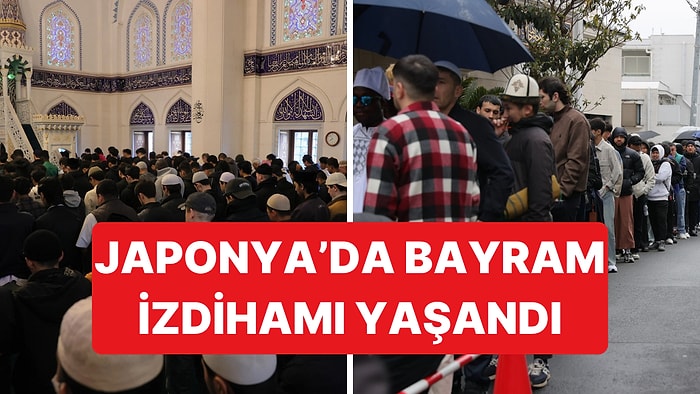 Japonya'da Kalabalık Nedeniyle 5 Kez Üst Üste Bayram Namazı Kılındı
