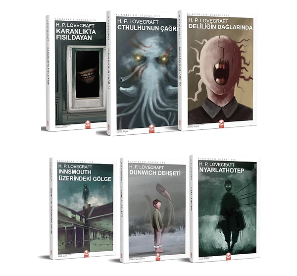 Korku edebiyatı tutkunlarına: H.P. Lovecraft 6’lı Kitap Seti!