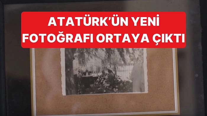 Atatürk'ün Eğirdir Garı'nda Çektirdiği Fotoğraf Ortaya Çıktı