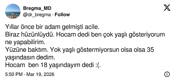 8. Keşke önce yaşını sorsaydın...