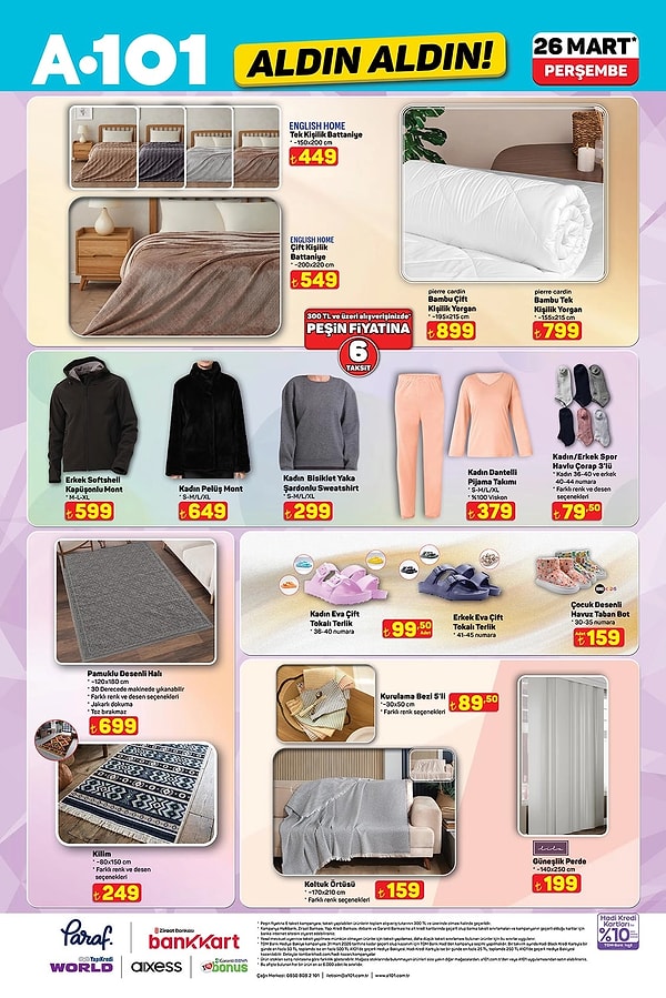 English Home Tek Kişilik Battaniye 449 TL