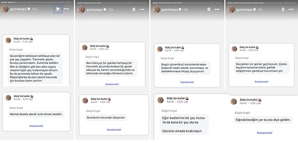 Geçtiğimiz saatlerde yaptığı paylaşımlarla dikkat çeken Gülçin Ergül, kendisini güvende hissetmediğini dile getirdi.