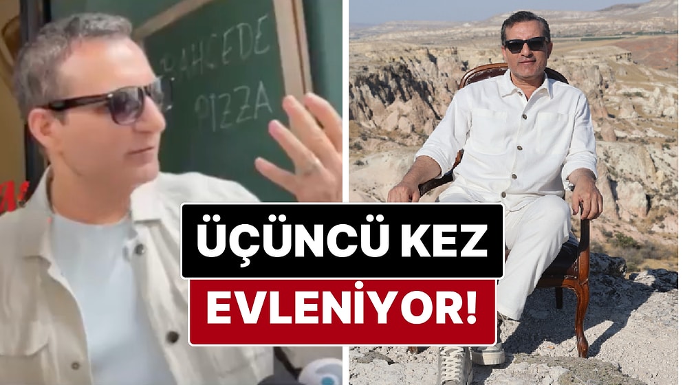 Rafet El Roman Üçüncü Kez Evleniyor!