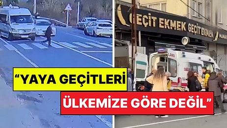 Yol Veren Aracı Sollayan Sürücü Yayaya Çarptı: Yaya Geçidi Tartışması Başladı!