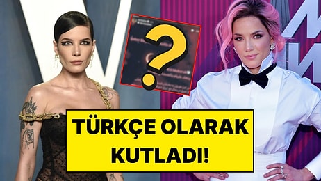 Ünlü Şarkıcı Halsey Ramazan Bayramı’nı Türkçe Kutladı