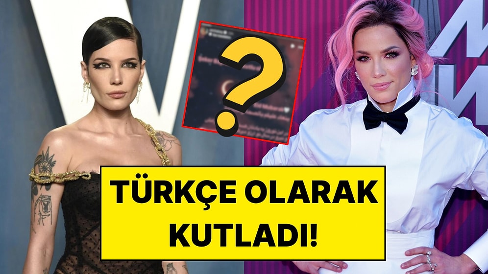 Ünlü Şarkıcı Halsey Ramazan Bayramı’nı Türkçe Kutladı