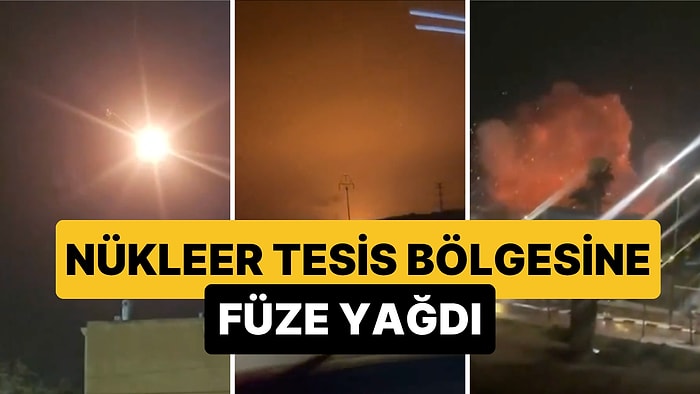 İran'dan İsrail'in Nükleer Santralinin Olduğu Dimona Bölgesine Füze Saldırısı