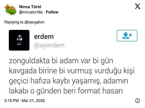 Efsaneyle kapatalım.