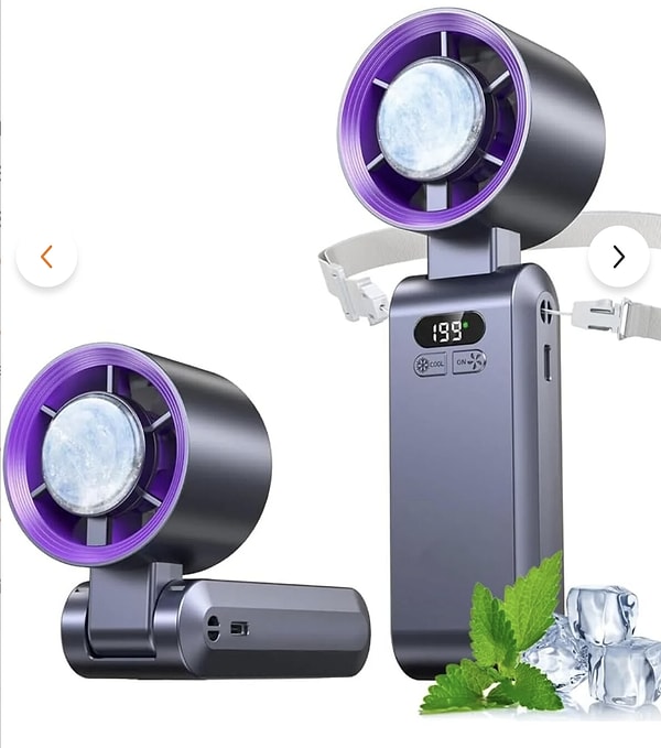 Sessiz ve serin bir esinti: Levoit Portatif Boyun Vantilatörü!