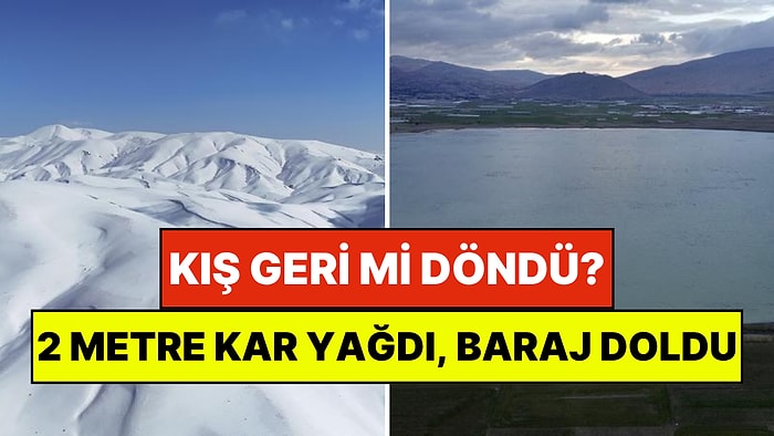Bahar Gelemeden Kış Geri Döndü: Türkiye'de Yağış Olmayan Yer Yok