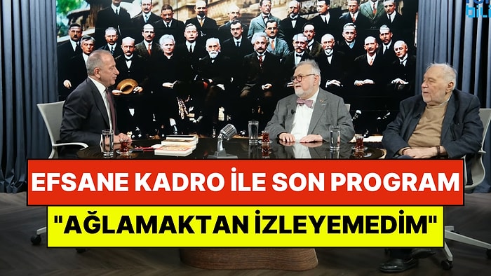 Fatih Altaylı, İlber Ortaylı ile Olan Son Programını Yayınladı: "Gerçek Dostluk Ebedidir"