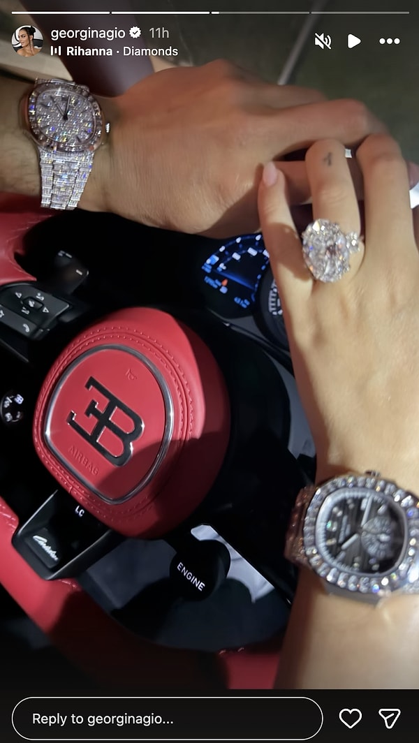 Bu kez gündem olan ise Georgina Rodriguez’in sosyal medya paylaşımı oldu.