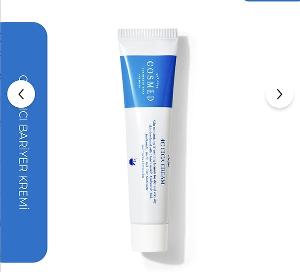 Bariyerleri onarın: Cosmed Cica Cream!