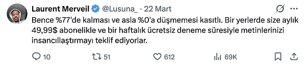 Bu dedektörlerin güvenilirliğini sorgulatan durum ise yazınızı "insanlaştırmak" için sizden para istemesi.