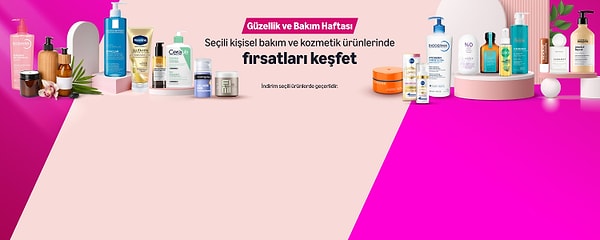 23 Mart tarihinde başlayan Güzel ve Bakım Haftası, 30 Mart tarihine kadar sürecek.