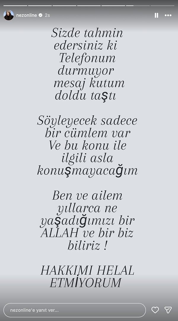 Nez, Erol Köse’nin vefatının ardından sessizliğini bozdu.