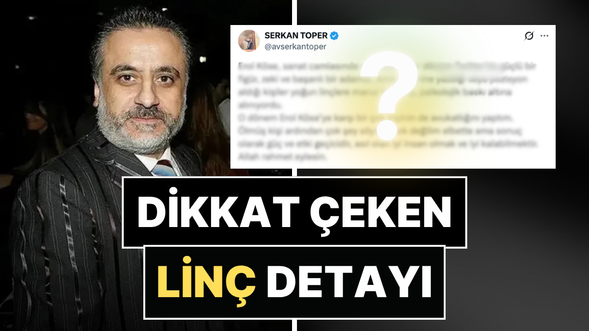 Erol Köse'ye Karşı Birçok İsmi Savunan Avukattan Çarpıcı Açıklama