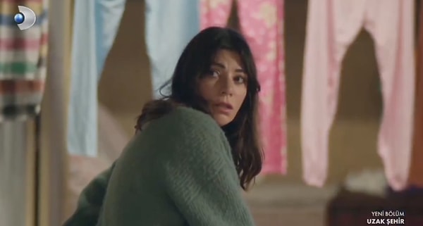 Uzak Şehir'in yeni bölümünde Ceren Moray, Meryem rolüyle diziye dahil oldu.