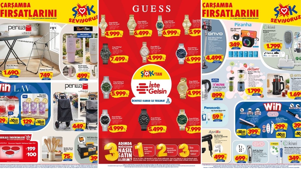ŞOK Aktüel Ürünler Katalog Listesi Yayınlandı: 25 Mart 2026 Trend Özeti