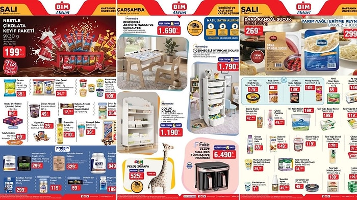 31 Mart 2026 BİM Aktüel Haftanın Önerileri Kataloğu
