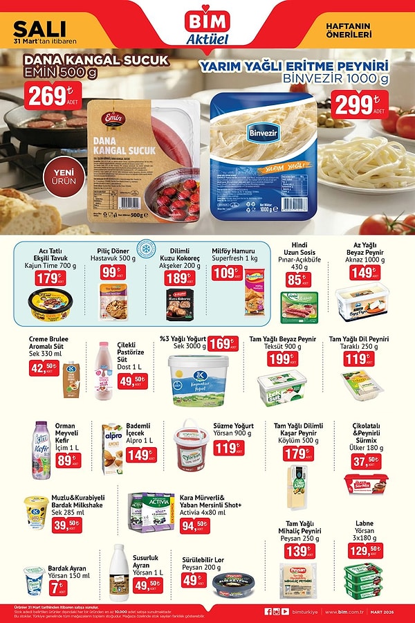 Emin Dana Kangal Sucuk 500 gr 269 TL