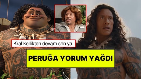 Moana Filminde Dwayne Johnson’ın İlk Kareleri Paylaşıldı: Peruk Detayı Konuşuldu