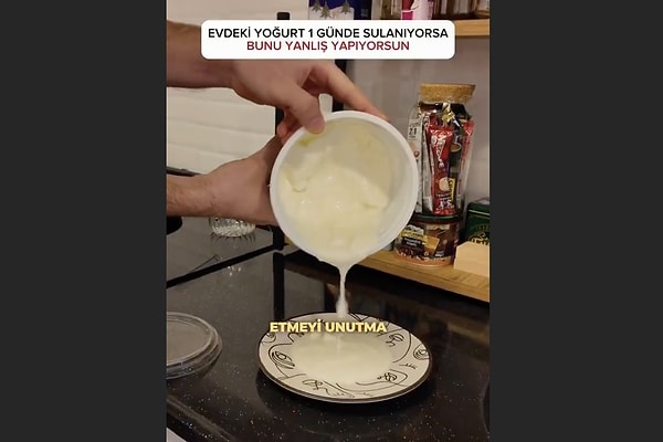 Peki yoğurt neden sulanır?