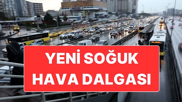 İstanbul'da Sıcaklıklar 6 Dereceye Kadar Düşecek