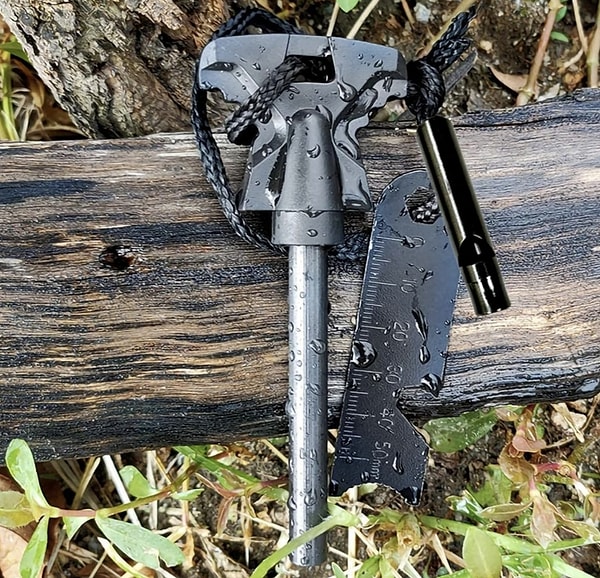 Doğada hayatta kalma kiti: Acil Durum Magnezyum Çubuk Çakmaktaşı!