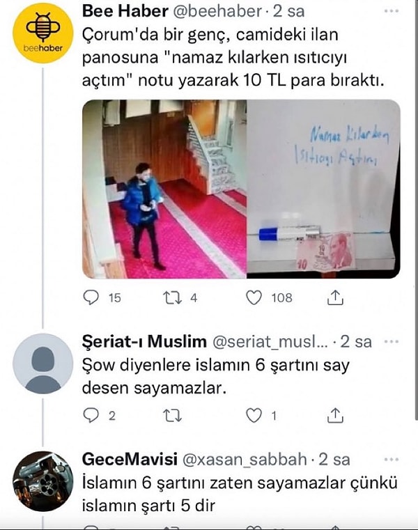 Cevabı şak diye yapıştıran da...