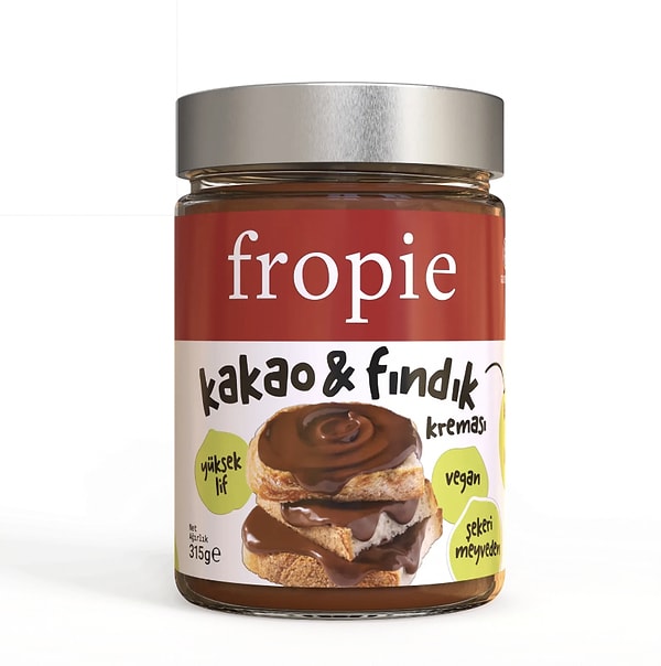 Lezzet şöleni yarı fiyatına: Fropie Kakaolu Fındık Kreması!