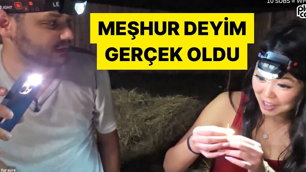 Meşhur Deyim Gerçek Oldu! İki Twitch Yayıncısı Canlı Yayında Samanlıkta İğne Aradı