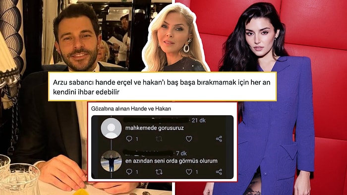 Gözaltı Listesindeki Hande Erçel ve Hakan Sabancı Detayı Sosyal Medyada Gündem Oldu