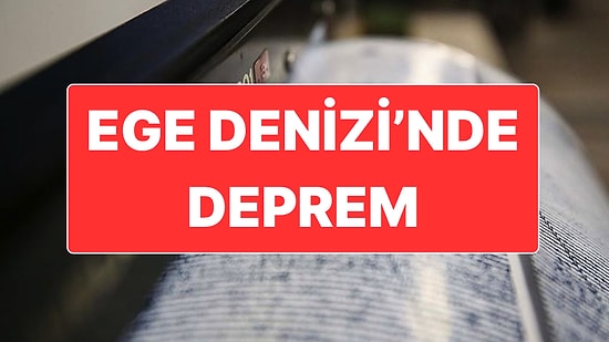 Ege Denizi’nde 5.1 Büyüklüğünde Deprem Meydana Geldi: Gökçeada’dan da Hissedildi
