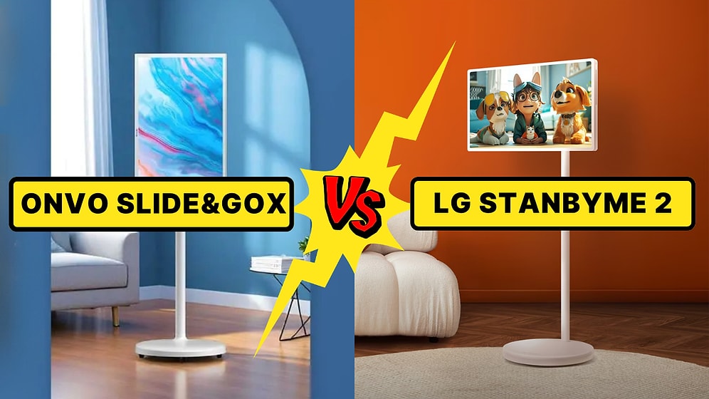 LG StanbyMe 2 mi Onvo Slide&GoX mu? Taşınabilir Ekran Arayanlar İçin Karşılaştırdık!