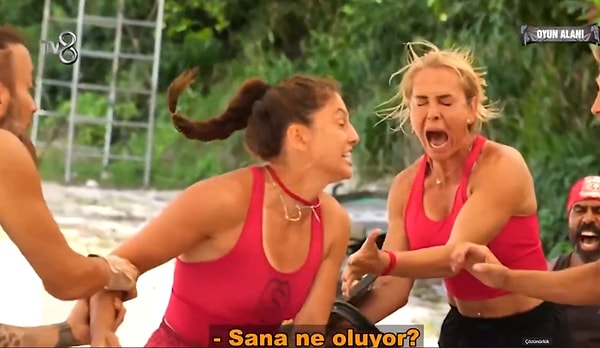 Survivor'da Nagihan ve Seren Ay arasında sular durulmuyor.