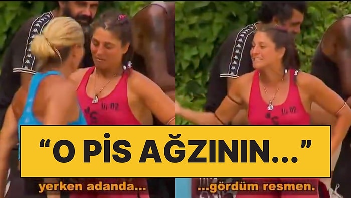 Survivor'da Seren Ay'ın Tartışırken Nagihan'a Söylediği Sözler İzleyenleri Şaşkına Çevirdi