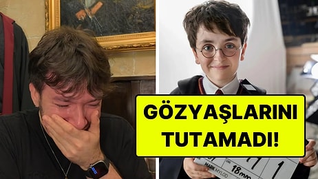 YouTuber Mösyö Taha, Harry Potter Fragmanını İzlerken Hüngür Hüngür Ağladı