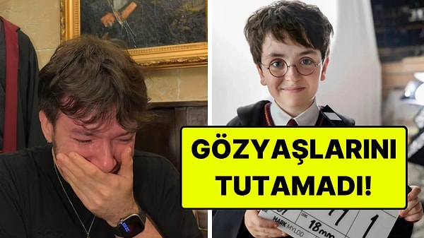 YouTube Mösyö Taha, Harry Potter Fragmanını İzlerken Hüngür Hüngür Ağladı