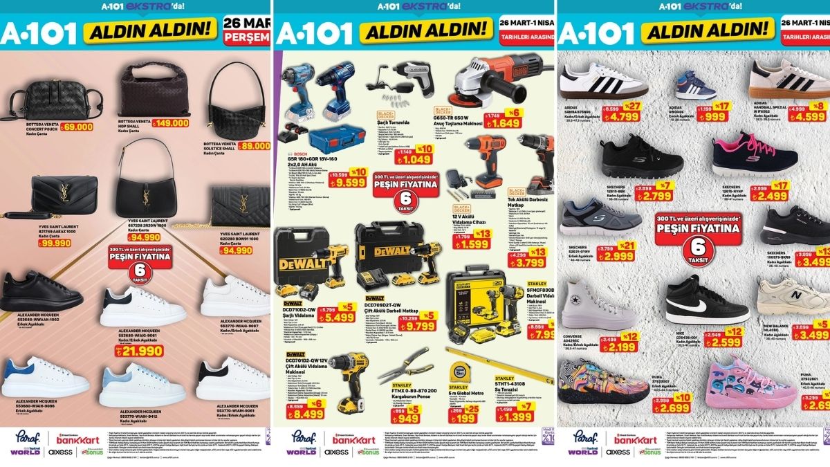 A101'e Philips Şarjlı Dikey Süpürge Geliyor! 26 Mart 2026 A101 İnternete Özel Aldın Aldın Kataloğu