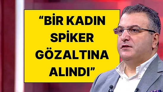 Cem Küçük Yasaklı Madde Operasyonunda Bir Kadın Spikerin Gözaltına Alındığını Açıkladı