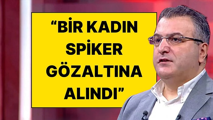 Cem Küçük Yasaklı Madde Operasyonunda Bir Kadın Spikerin Gözaltına Alındığını Açıkladı