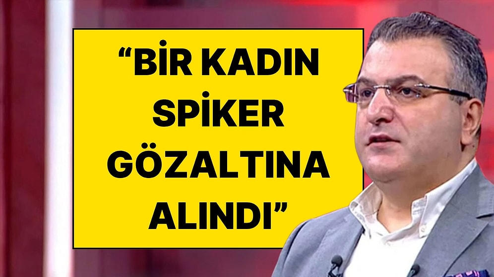 Cem Küçük Yasaklı Madde Operasyonunda Bir Kadın Spikerin Gözaltına Alındığını Açıkladı