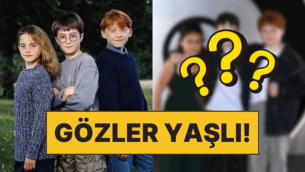 Harry Potter Dizisinin İlk Fragmanının Ardından Başrol Üçlüsünün Eski ve Yeni Halleri Karşılaştırıldı