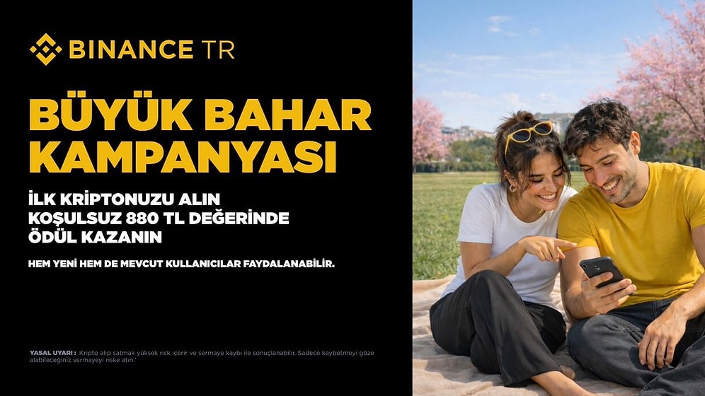 Binance TR, Kripto Varlık Dünyasına Adım Atmak İsteyenlere Yönelik “Büyük Bahar Kampanyası”nı Başlattı