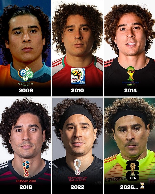 The fact that Ochoa is set to play in six consecutive World Cups is making waves in the world of football.