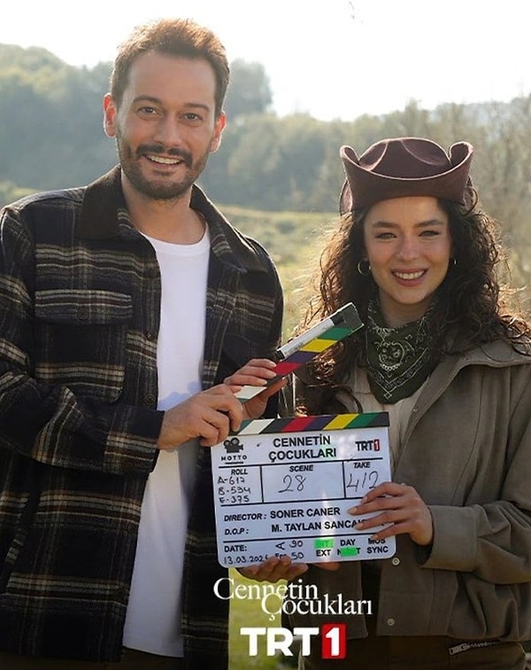 Cennetin Çocukları'nın yeni oyuncuları Burak Serdar Şanal ve Buse Meral'den ilk fotoğraf geldi.