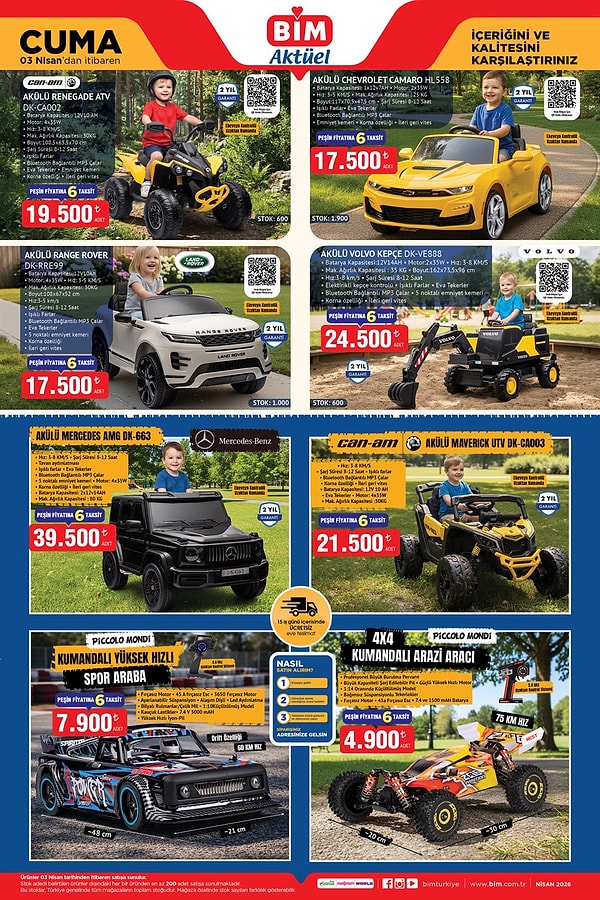 Akülü Renagade ATV 19.500 TL