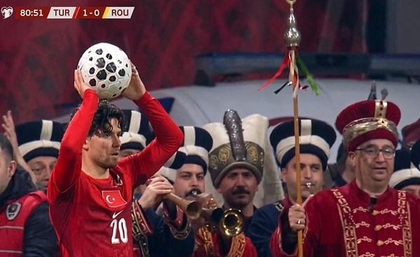 A Millilerin tek golünü atarak finali getiren Ferdi Kadıoğlu maçın en iyi oyuncularındandı.